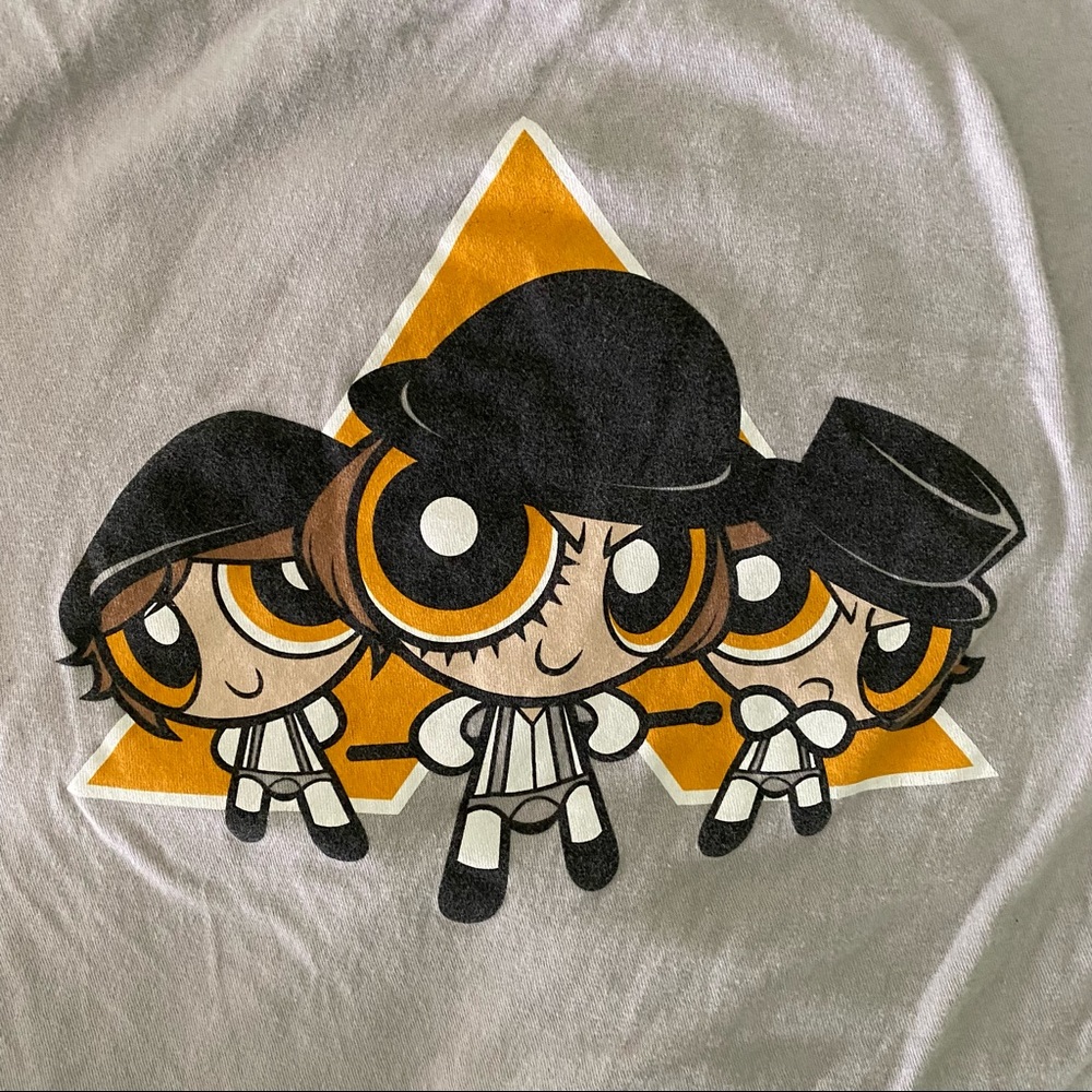 Power Puff Girls Clockwork Orange Tee M